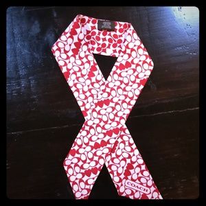 Coach Hearts Head Wrap